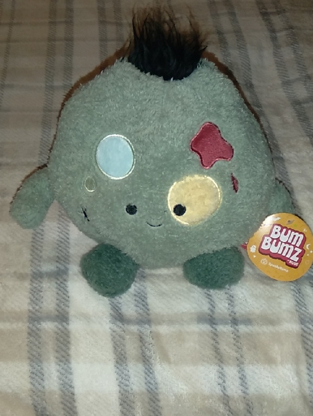 NWT BUM BUMZ ZAINE STUFFED TOY BY RUSS